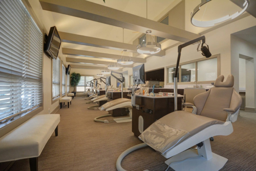 Homepage-Office-1 Treatment chairs Indigo Orthodontics in Columbia, SC